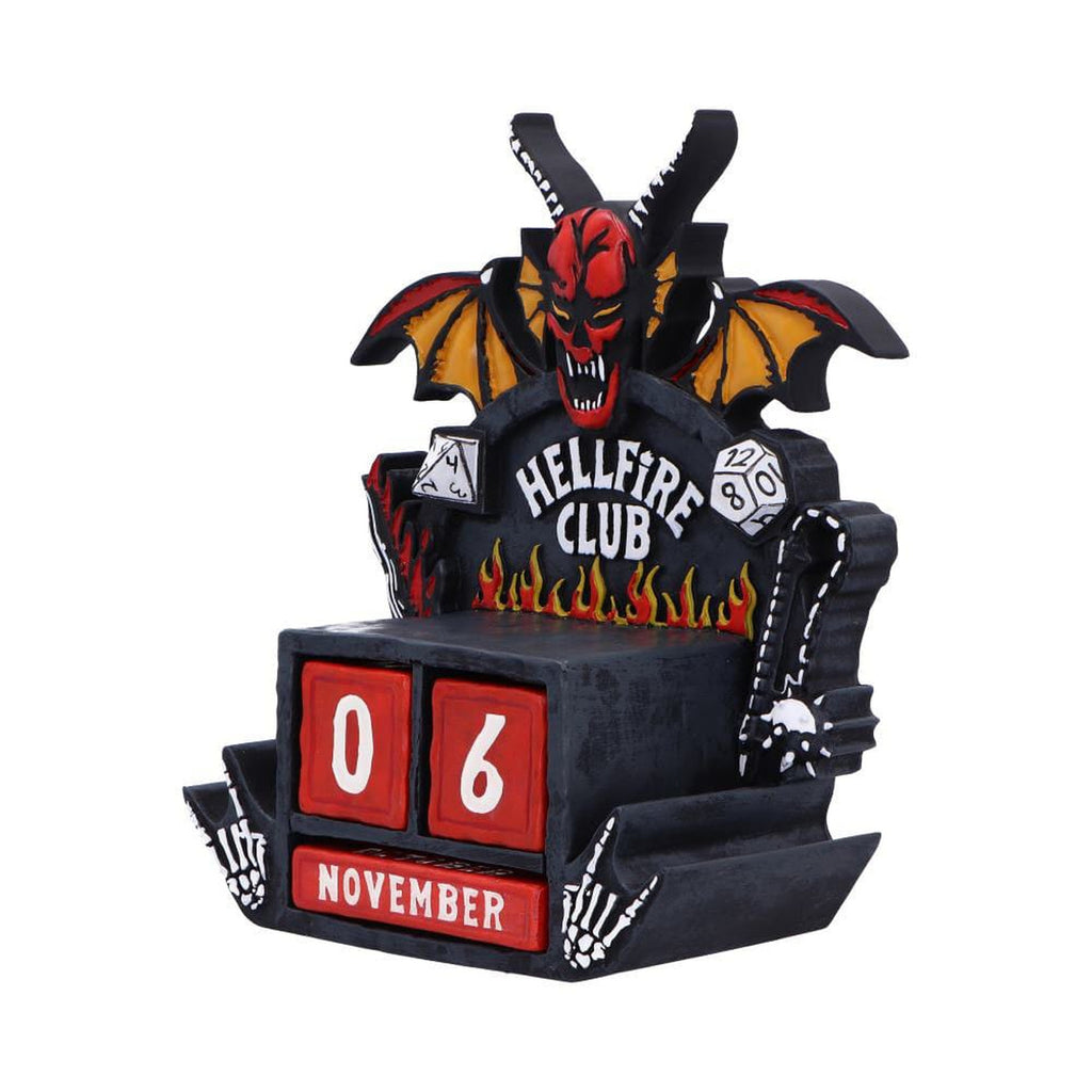 Image produit Stranger Things - Calendrier perpétuel 3D Hellfire Club