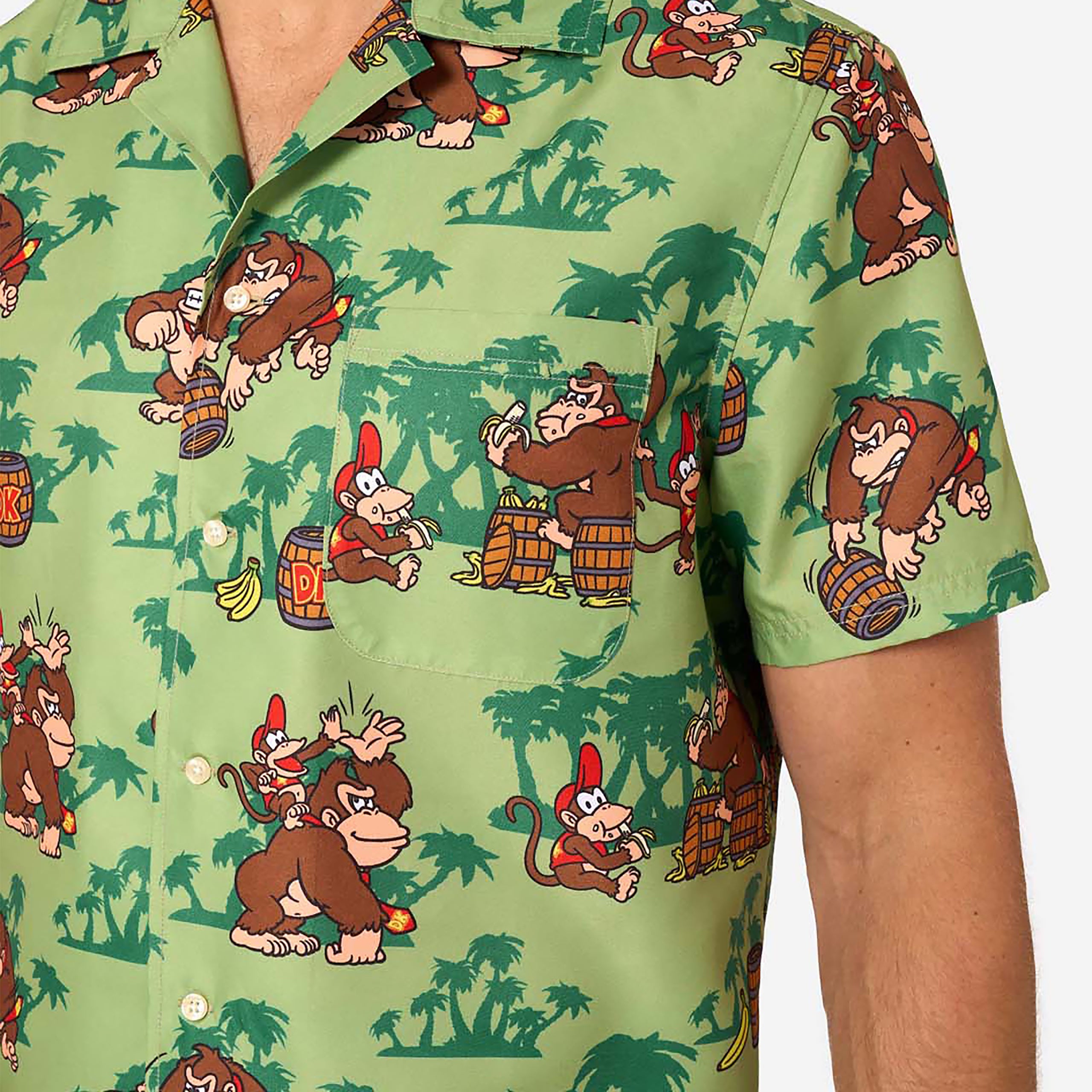 Image produit Donkey Kong - Bananas Chemise à Manches Courtes