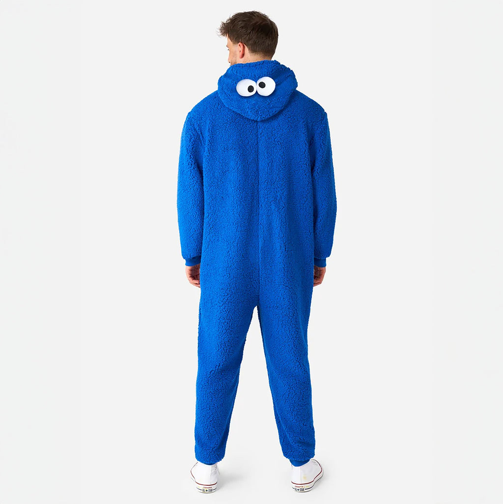 Image produit Sesame Street - Combinaison en peluche Cookie Monster pour adultes