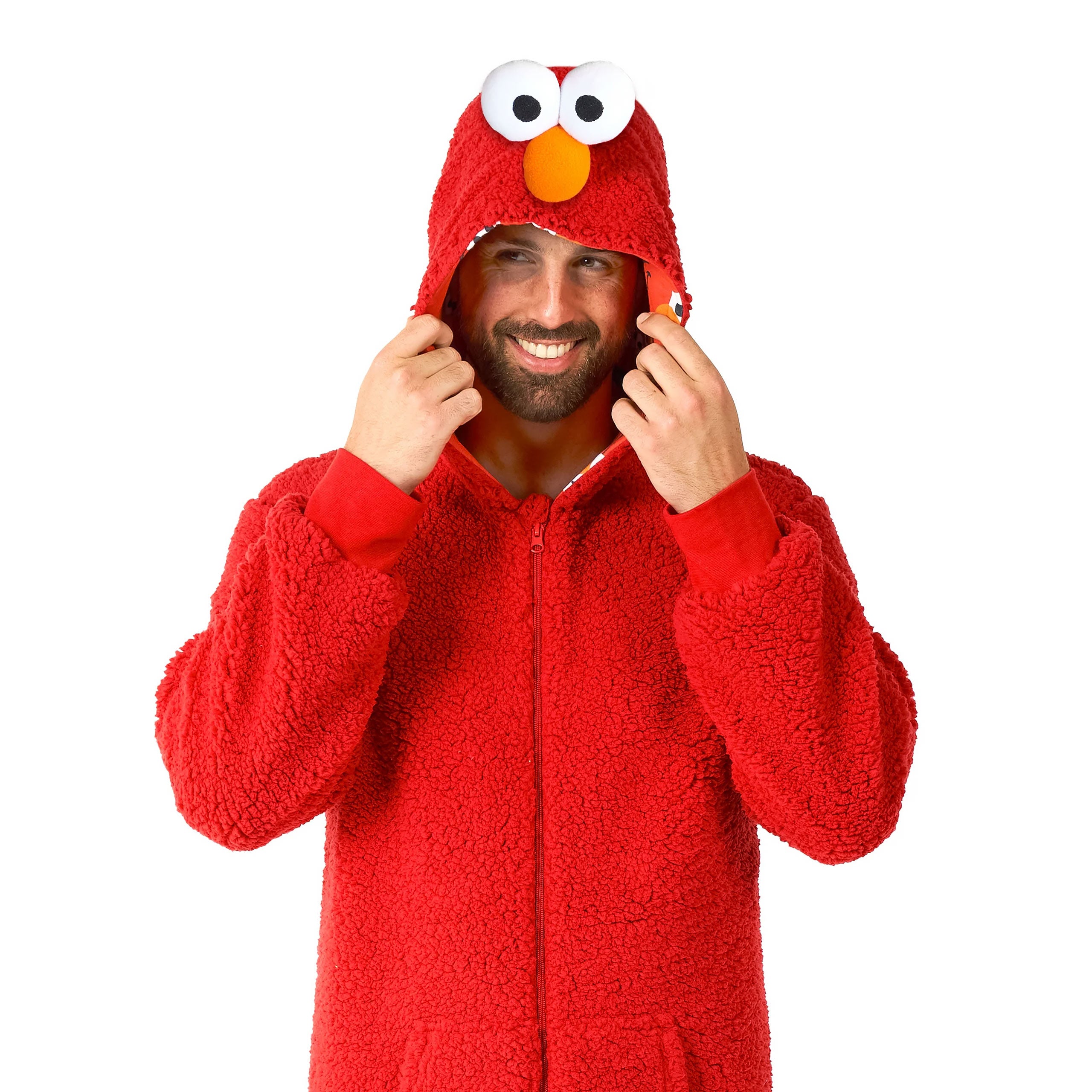Image produit Sesame Street - Combinaison peluche Elmo pour adultes
