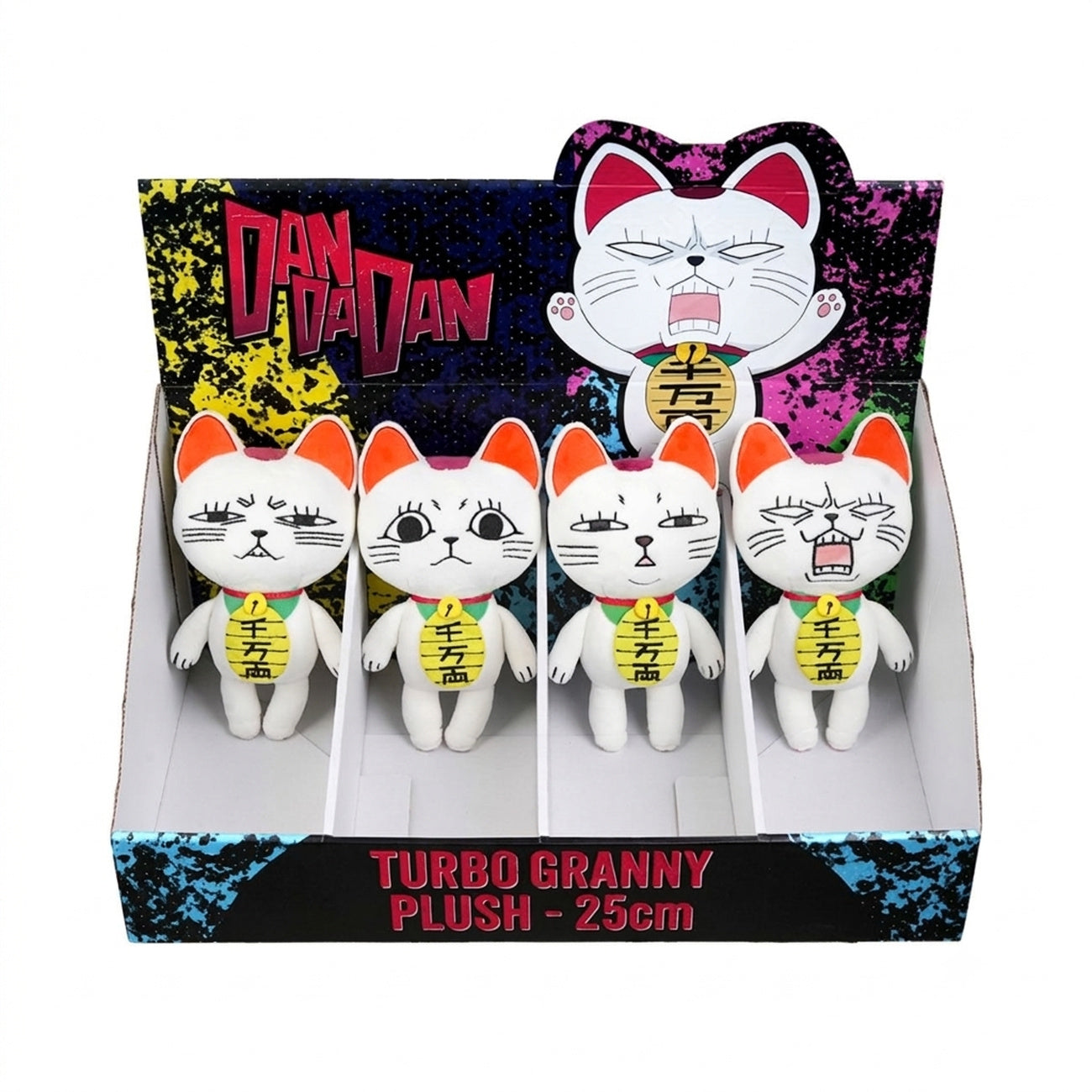 Produktbild Dandadan - Turbo Granny Mystery Plüsch Figur 12er Display E1091526