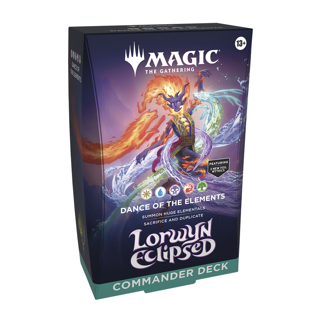 Image produit Magic The Gathering - Lorwyn Eclipsed Dance of the Elements Deck Commander version anglaise