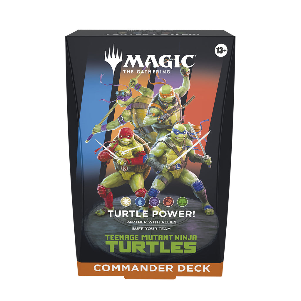 Image produit Teenage Mutant Ninja Turtles - Turtle Power Commander Deck version allemande - Magic: The Gathering