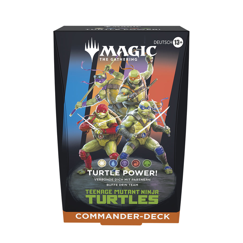 Immagine del prodotto Teenage Mutant Ninja Turtles - Turtle Power Commander Deck versione inglese - Magic: The Gathering