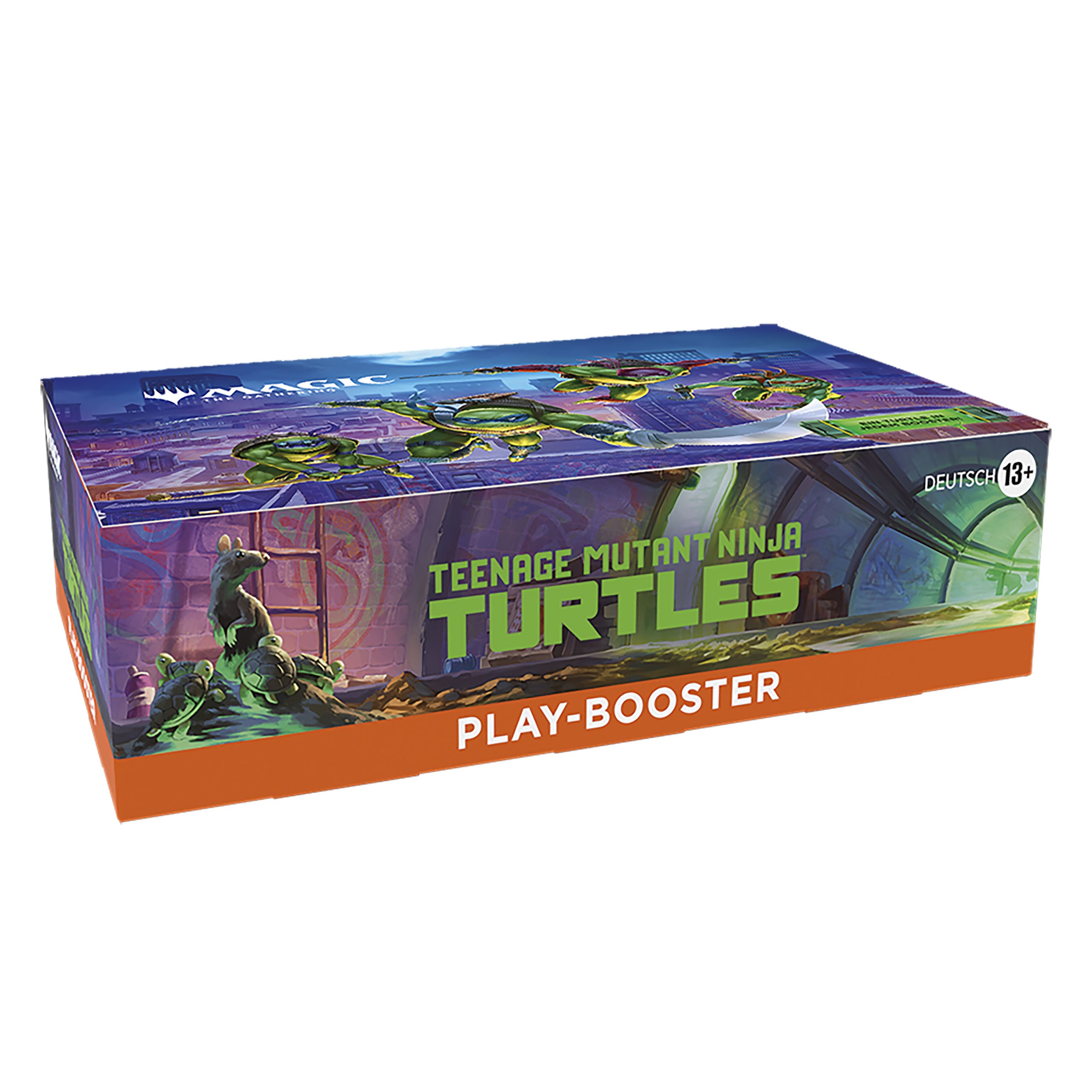 Image produit Teenage Mutant Ninja Turtles Play Booster version allemande – Magic: The Gathering Display E1091583