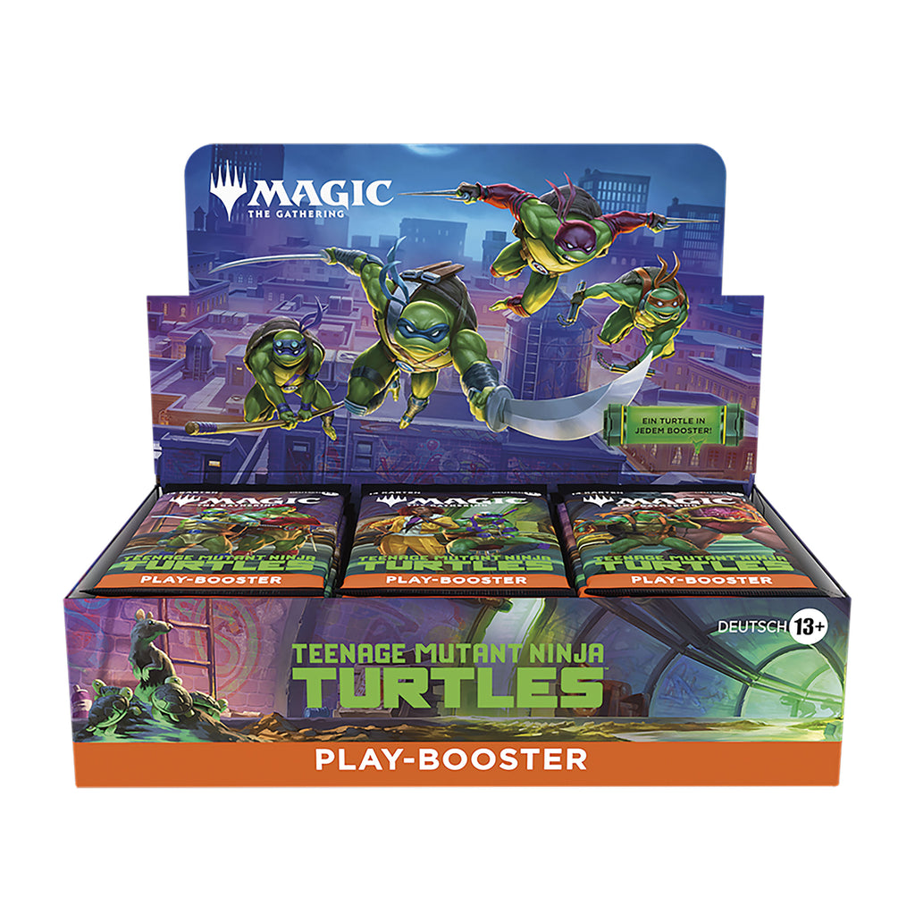 Image produit Teenage Mutant Ninja Turtles Play Booster version allemande – Magic: The Gathering Display E1091583