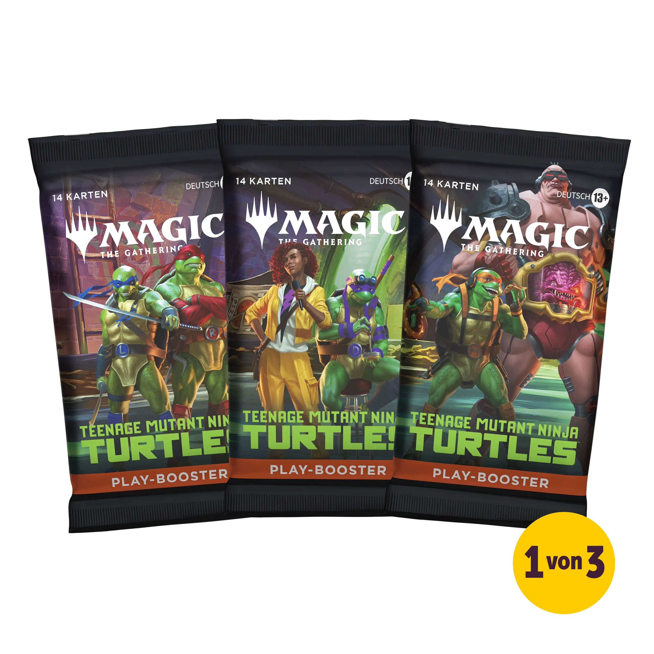 Image produit Teenage Mutant Ninja Turtles Play Booster version allemande - Magic: The Gathering