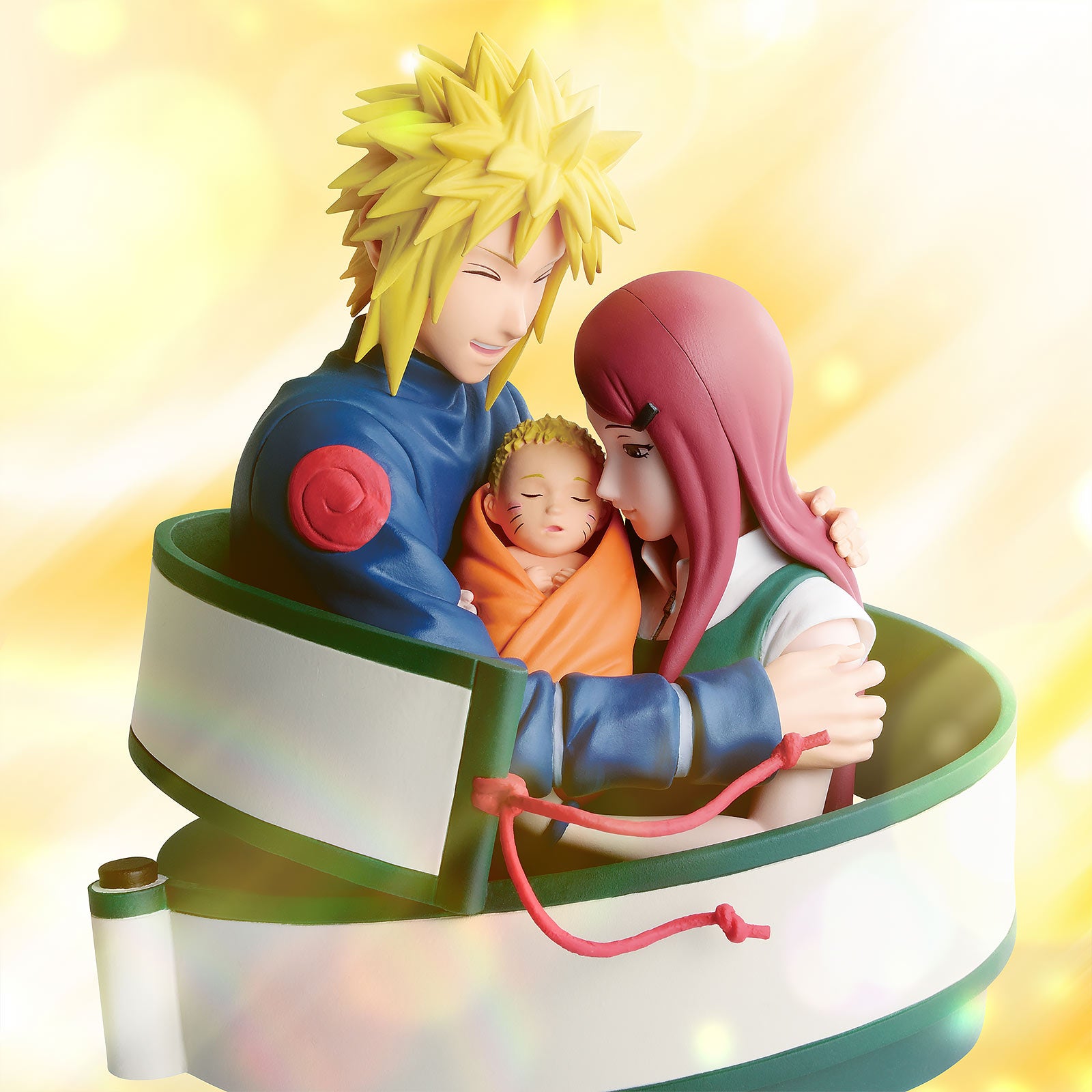 Produktbild Naruto 72 Series - Minato, Naruto und Kushina Figurenset