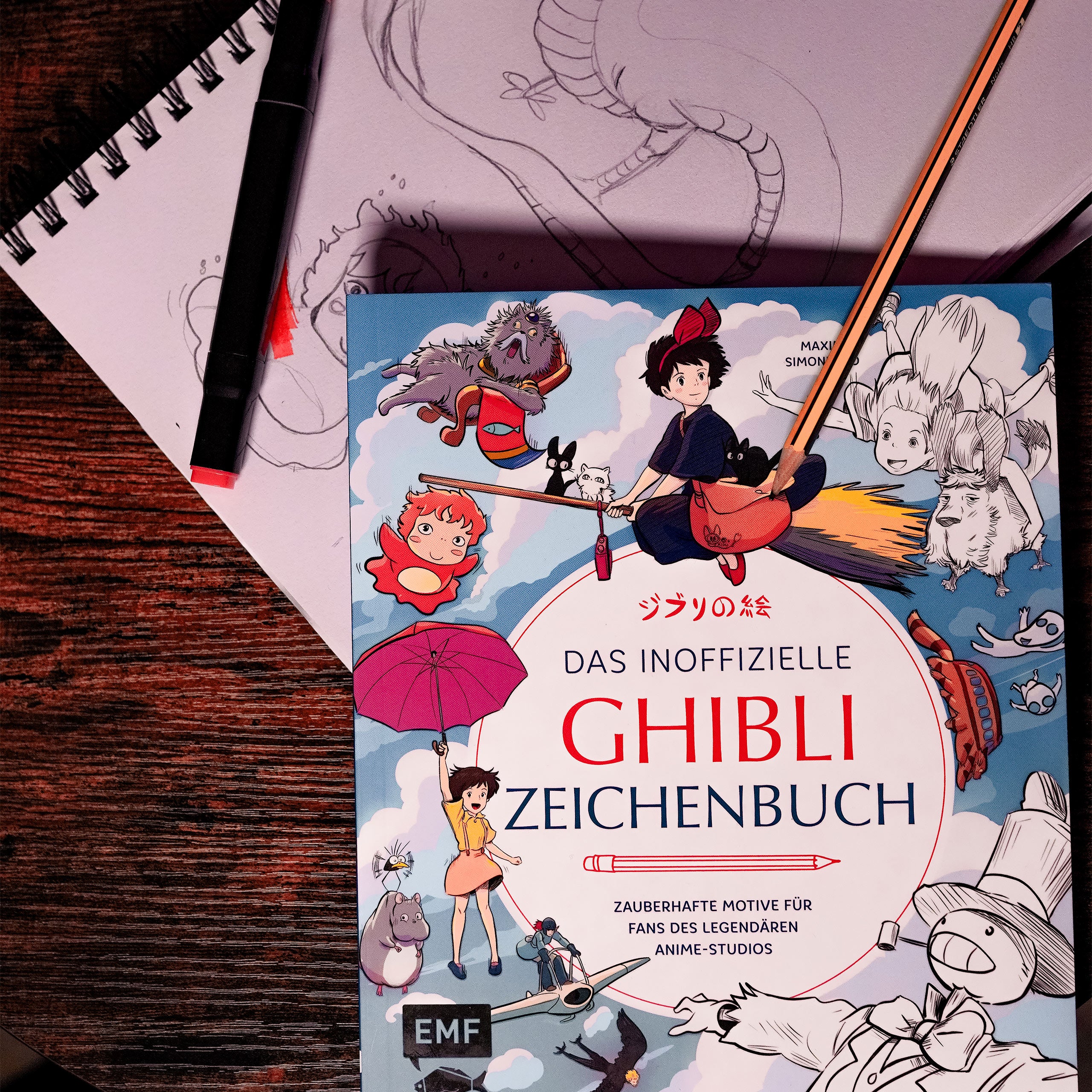 Image produit Le livre de dessin Ghibli non officiel