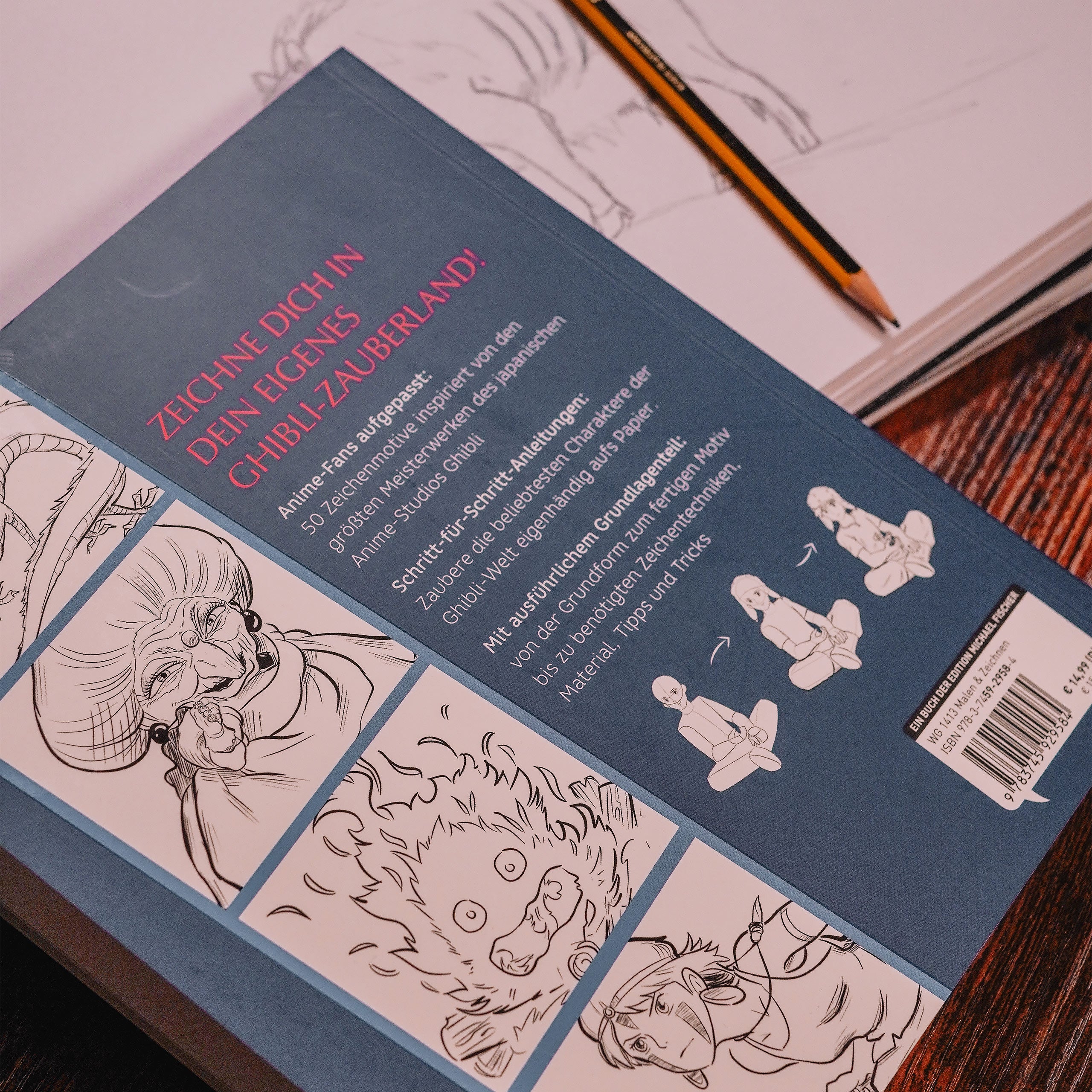Image produit Le livre de dessin Ghibli non officiel