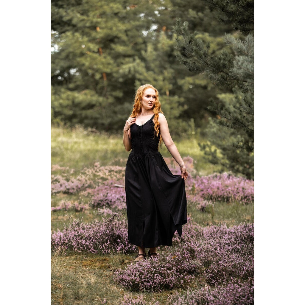 Produktbild Mittelalter Miederkleid Jasmin schwarz