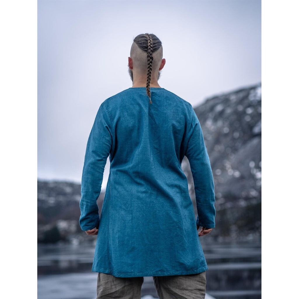 Image produit Tunique médiévale Ragnar bleu