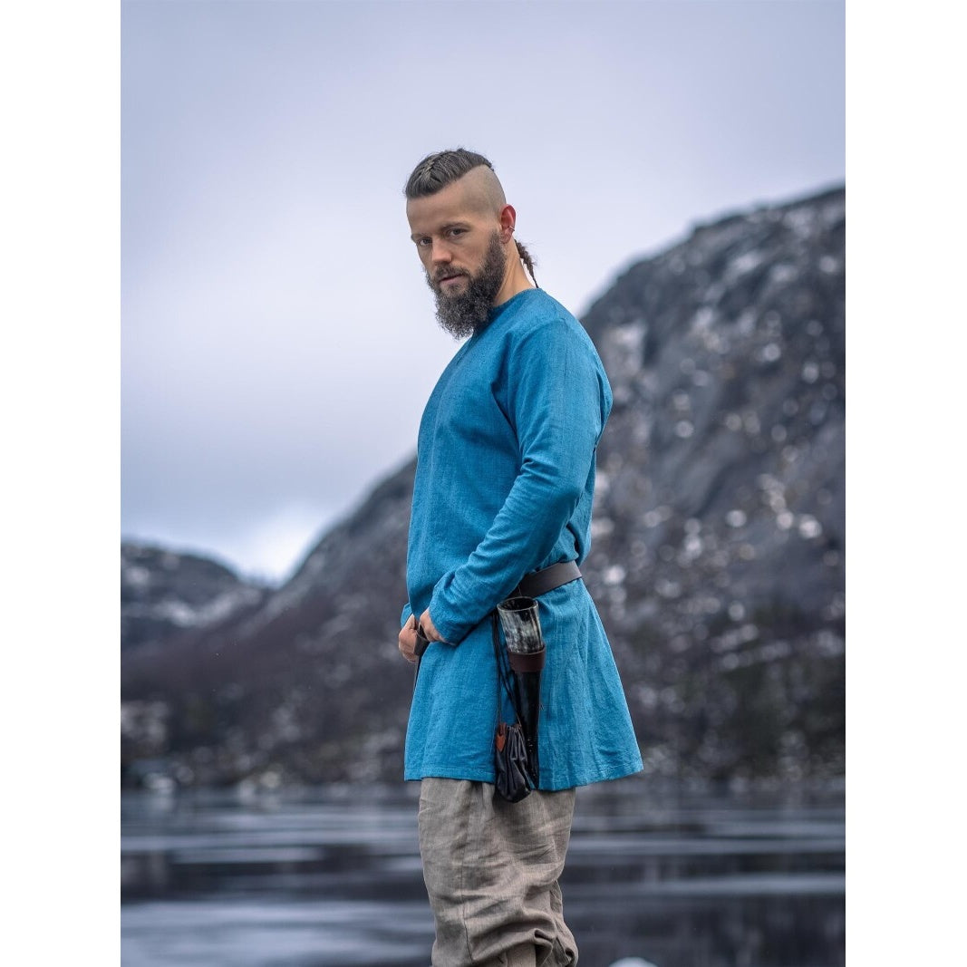 Image produit Tunique médiévale Ragnar bleu