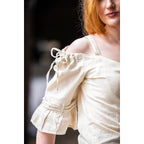 Produktbild Mittelalter Trägerbluse Prina beige