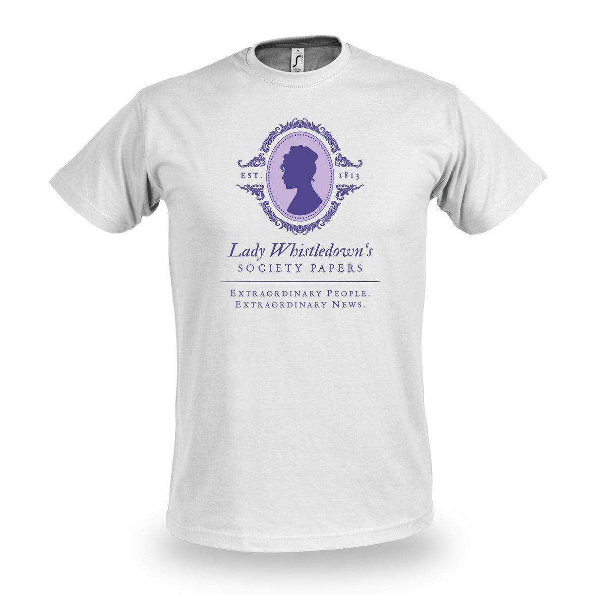 Image produit T-shirt Society Papers pour les fans de La Chronique des Bridgerton