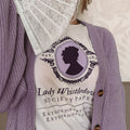 Immagine del prodotto T-shirt Society Papers per fan di Bridgerton