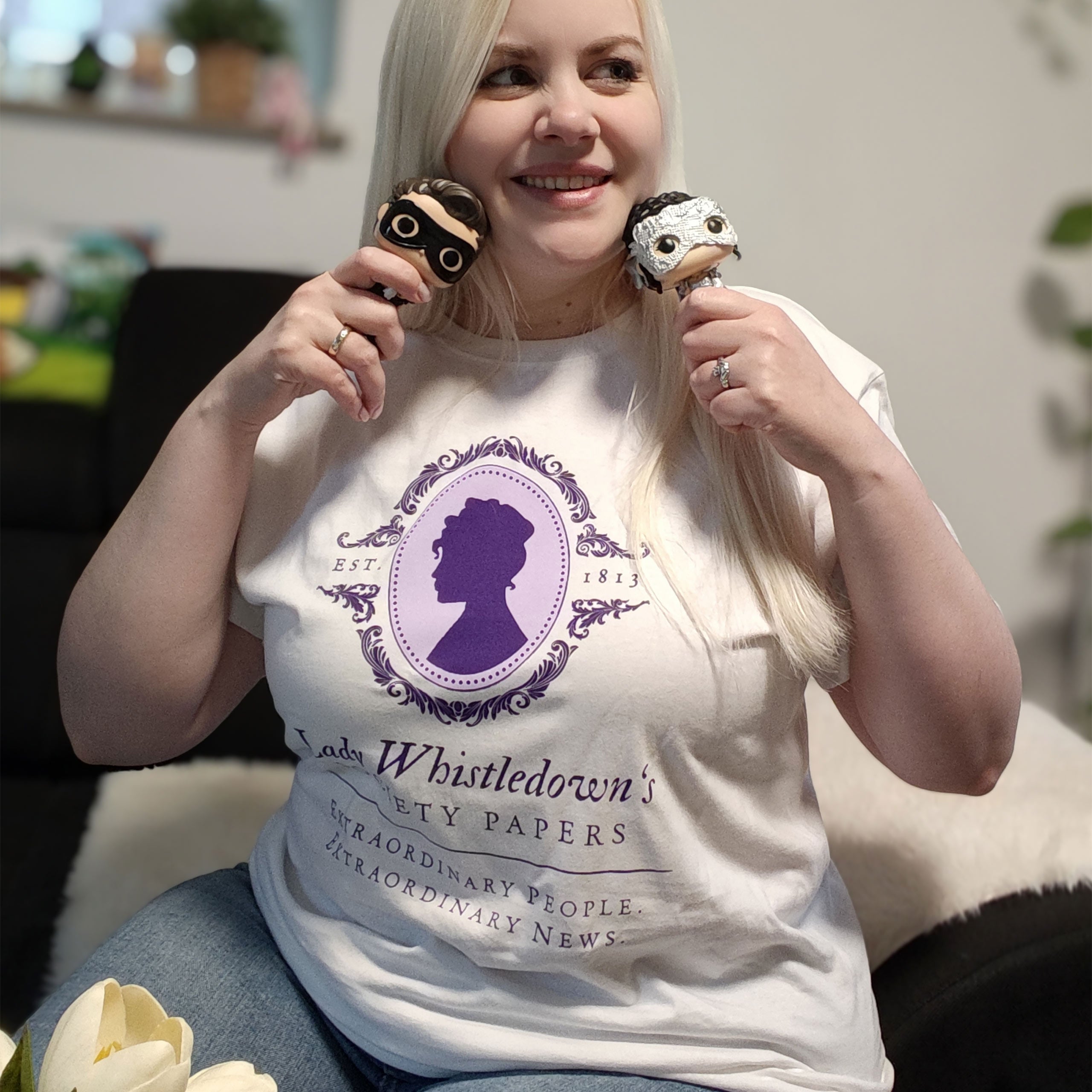 Image produit T-shirt Society Papers pour les fans de La Chronique des Bridgerton