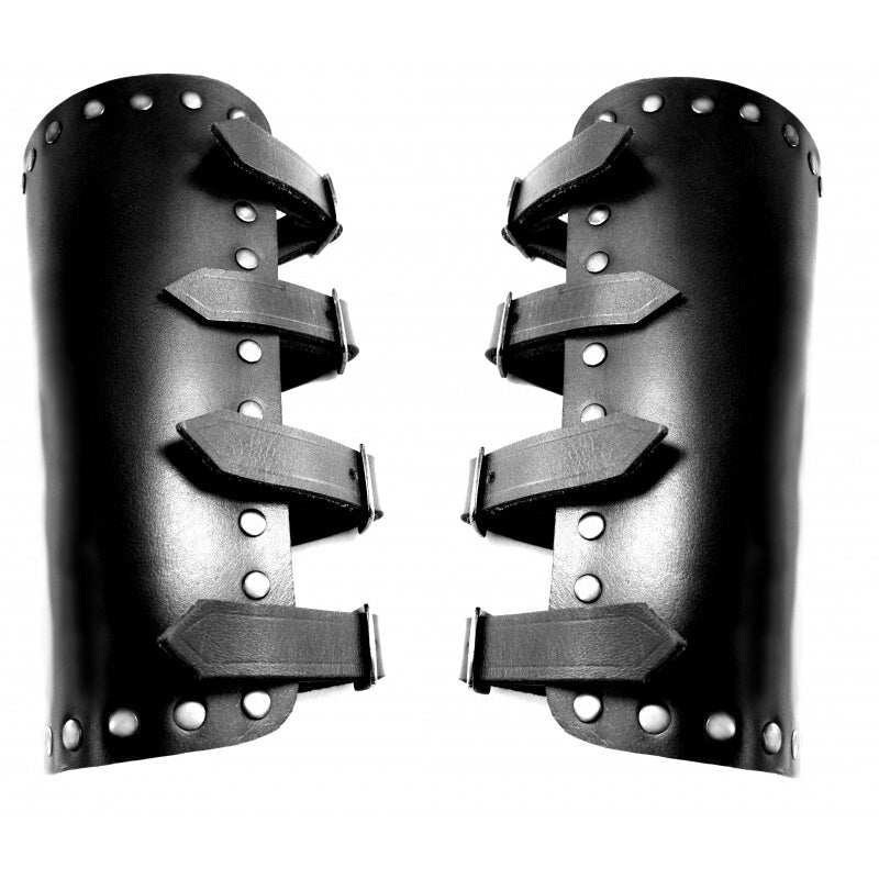 Image produit Brassard médiéval en cuir Mar noir