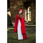 Image produit Cape médiévale Cecilia pour enfants rouge
