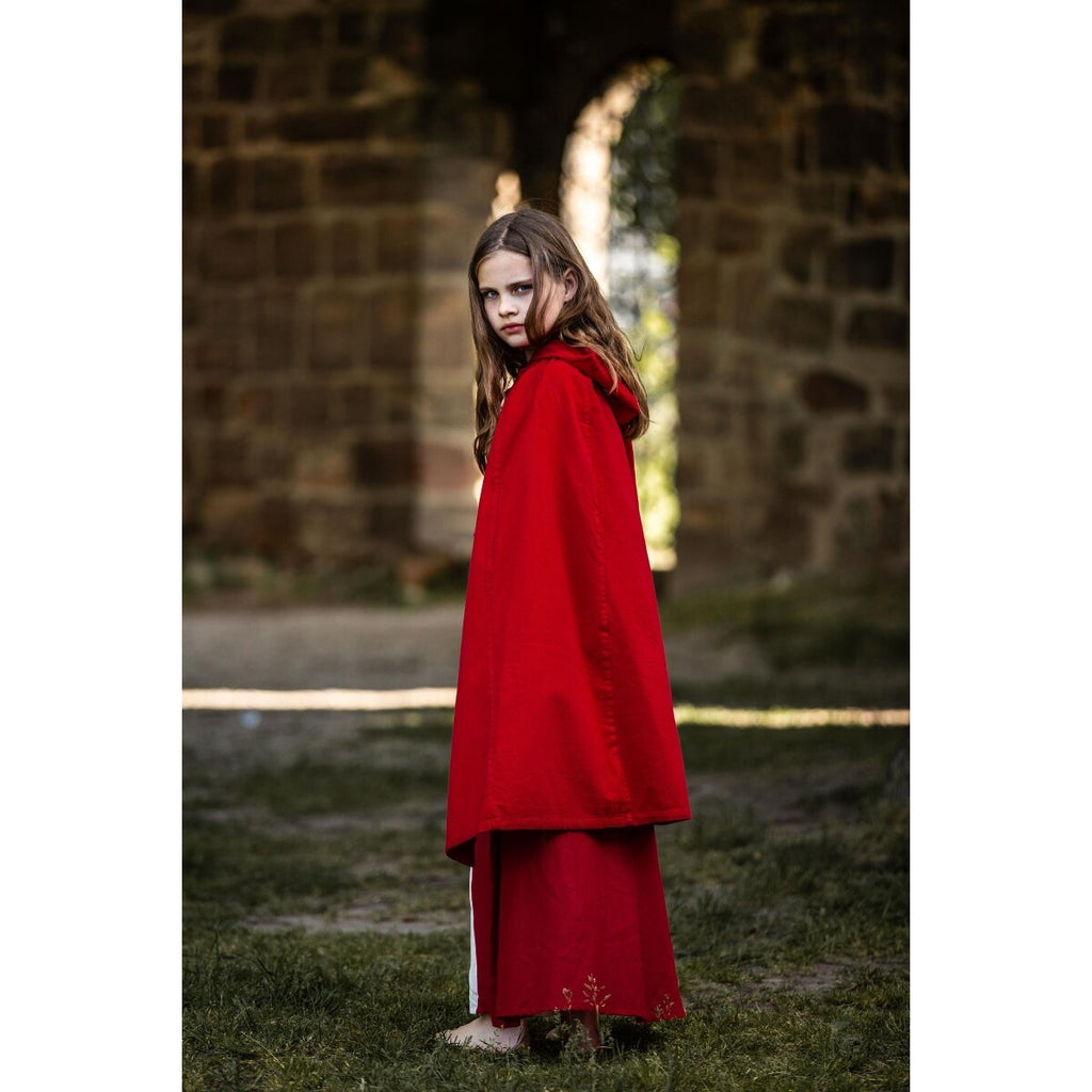 Image produit Cape médiévale Cecilia pour enfants rouge