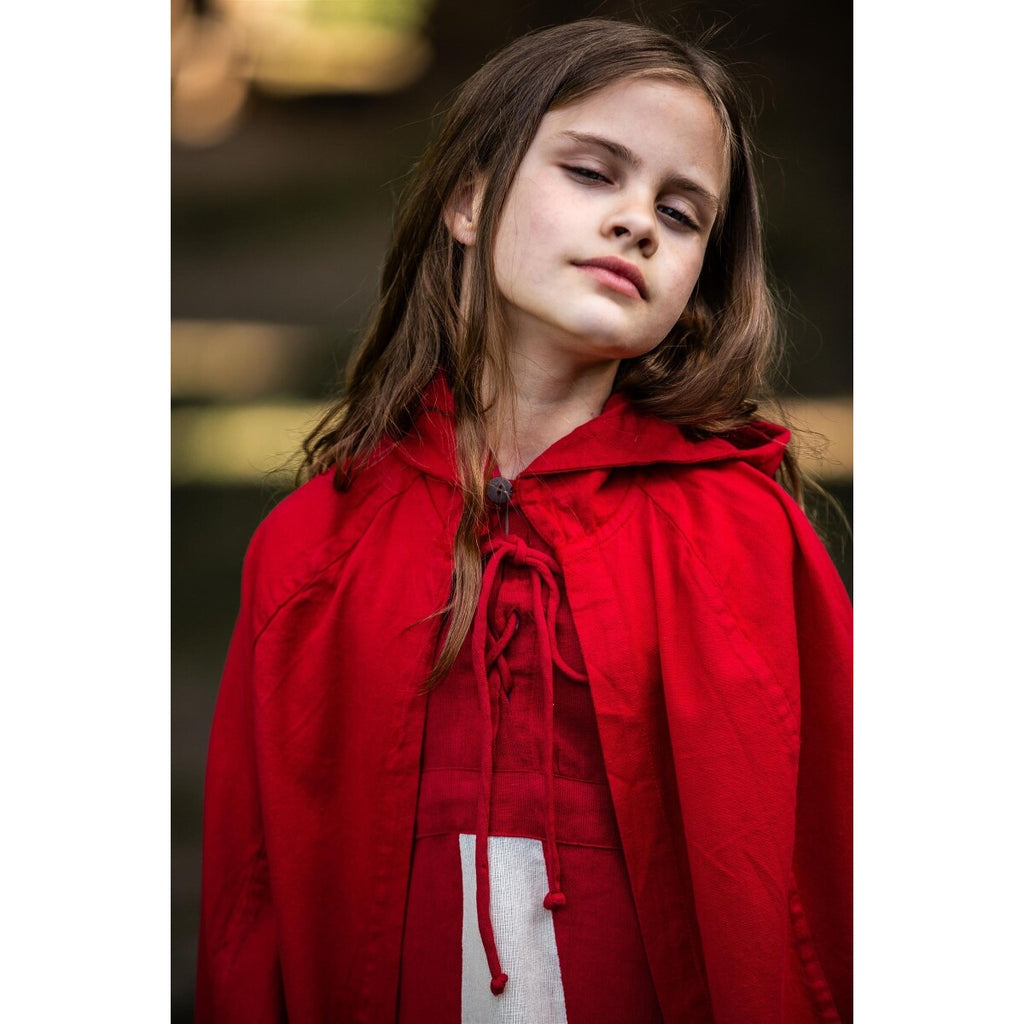 Image produit Cape médiévale Cecilia pour enfants rouge