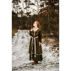 Produktbild Mittelalter Birka Mantel Skadi grün