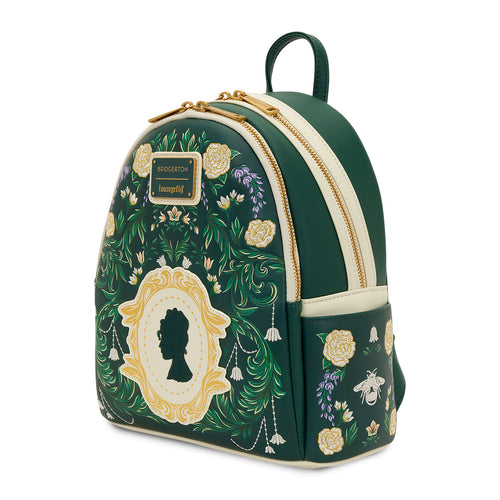 Image produit La Chronique des Bridgerton - Mini sac à dos Silhouette Floral