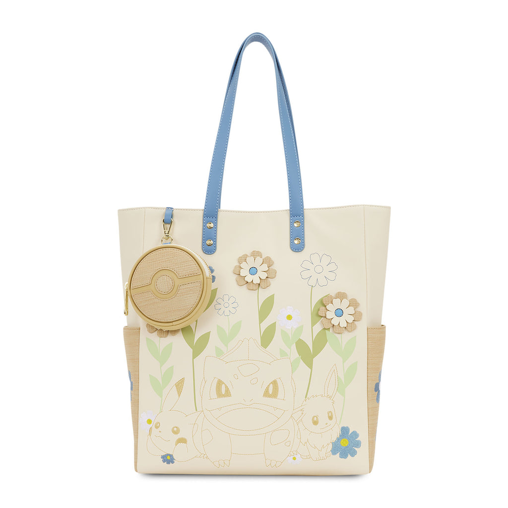 Produktbild Pokemon - Starter Floral Crossbody Tasche mit Geldbörse