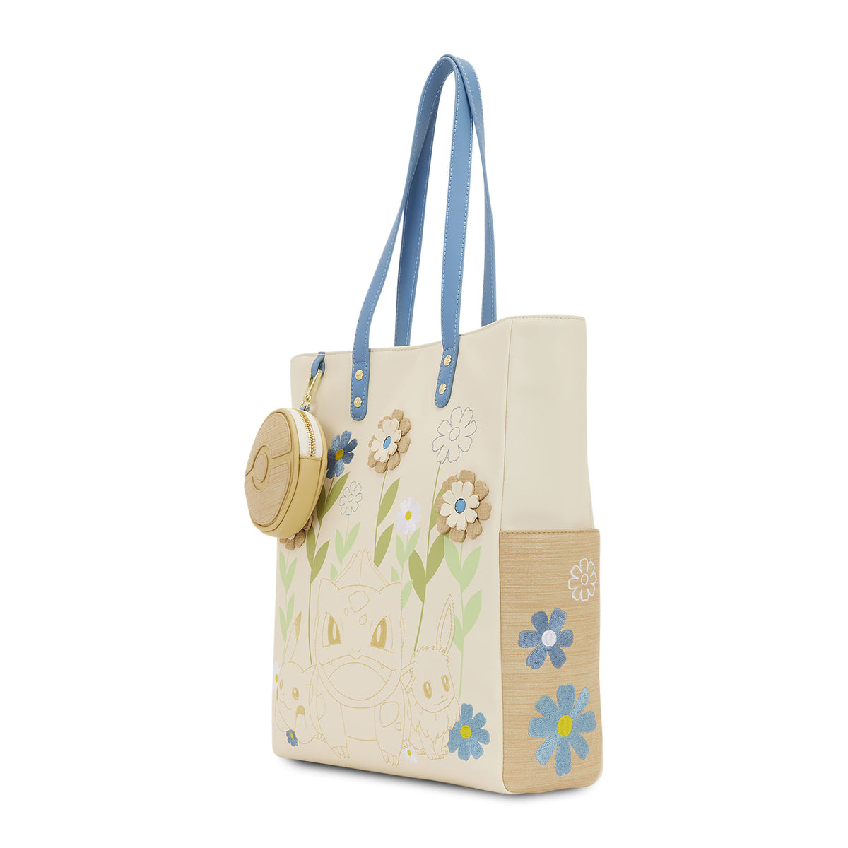 Produktbild Pokemon - Starter Floral Crossbody Tasche mit Geldbörse
