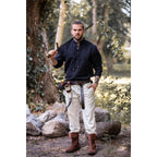 Product image Medieval Cotton Shirt Ingolf handwoven black