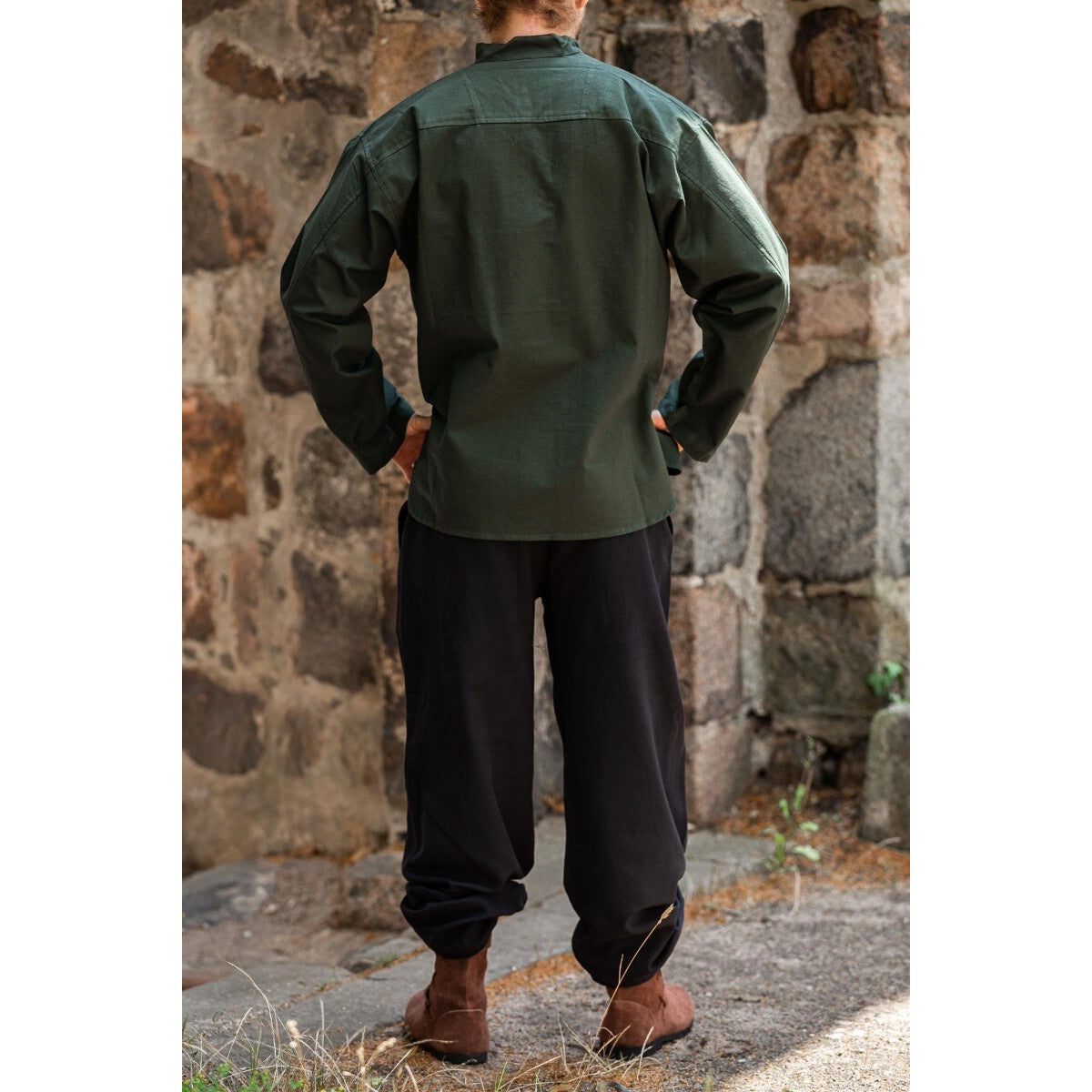 Image produit Chemise médiévale Ansbert vert