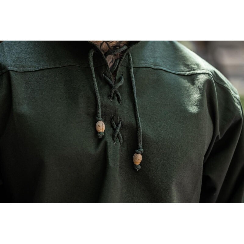 Image produit Chemise médiévale Ansbert vert