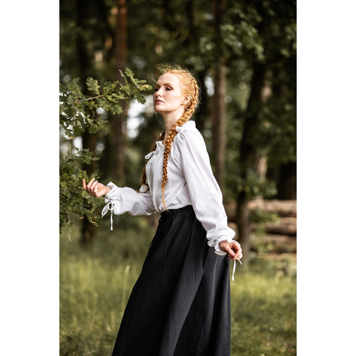 Immagine del prodotto Blusa medievale Edith bianca