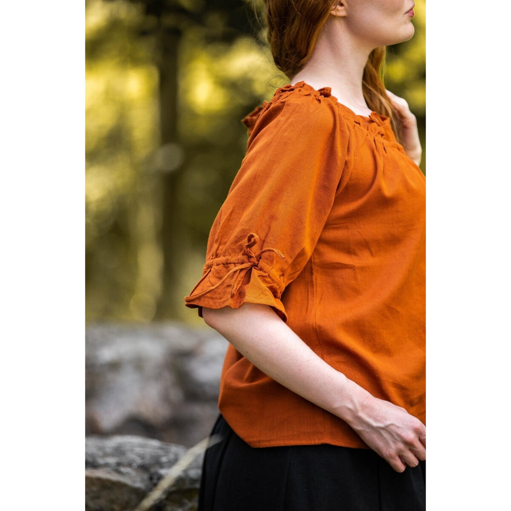Immagine del prodotto Blusa medievale manica corta Vera marrone