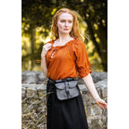 Immagine del prodotto Blusa medievale manica corta Vera marrone
