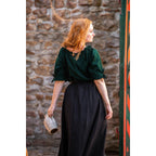 Produktbild Mittelalter Bluse Kurzarm Vera grün