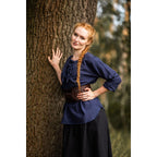 Immagine del prodotto Blusa medievale Tilda blu