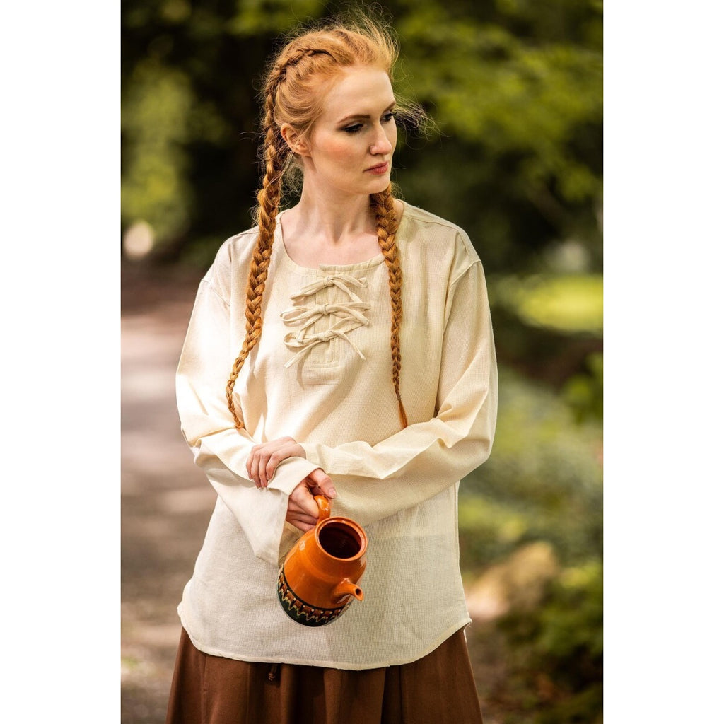 Produktbild Mittelalter Bluse Tilda beige