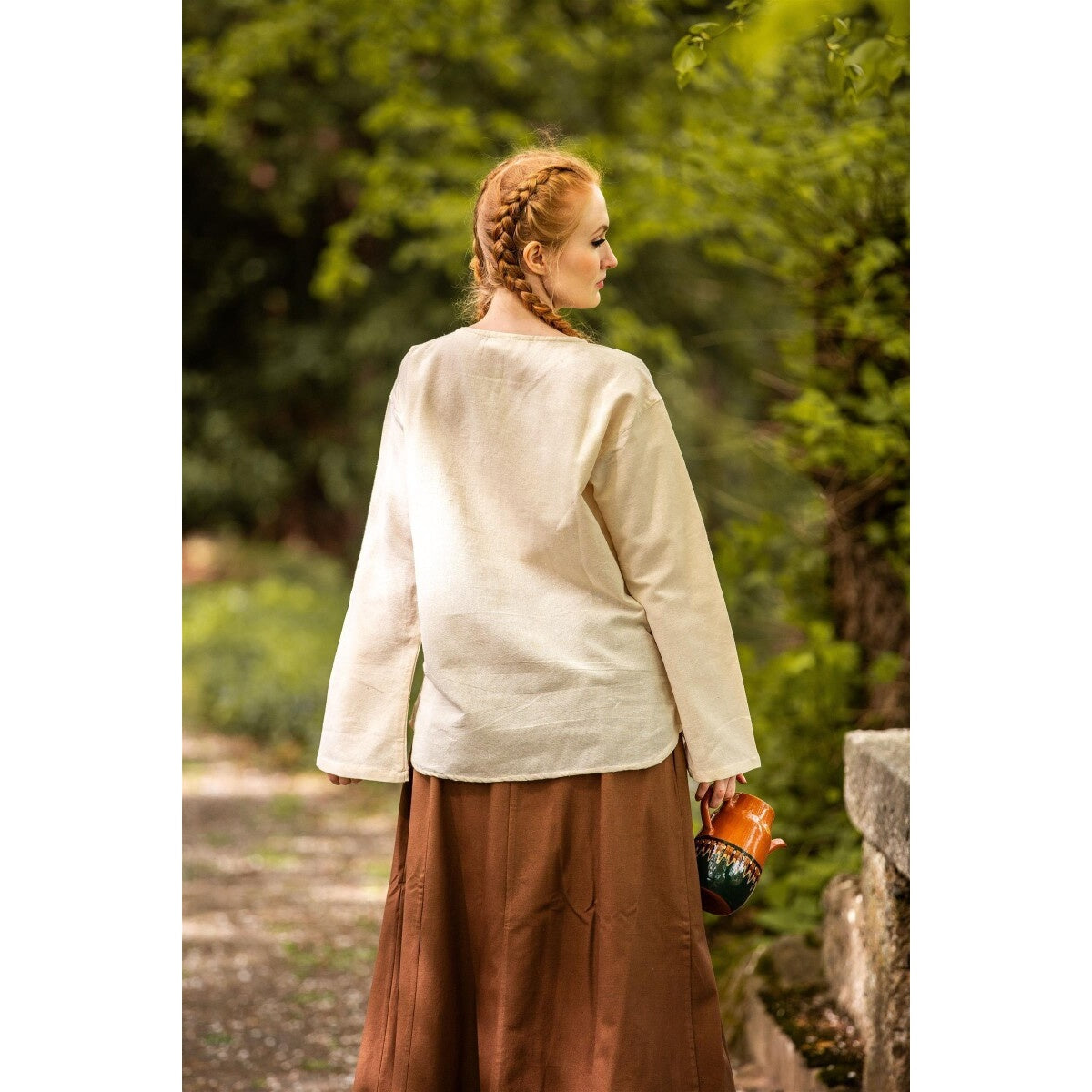 Produktbild Mittelalter Bluse Tilda beige