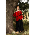 Image produit Blouse médiévale Emma rouge
