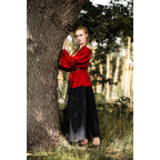 Image produit Blouse médiévale Emma rouge