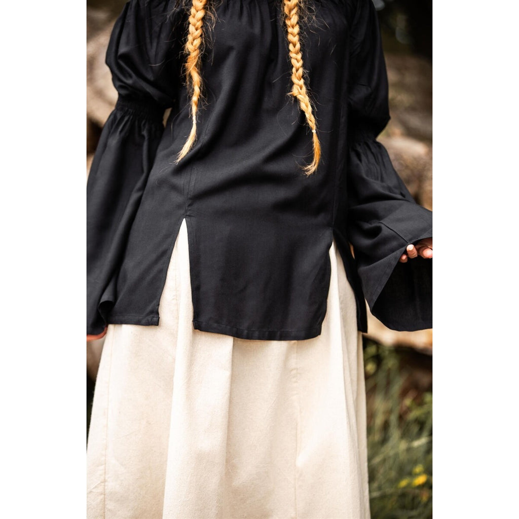 Immagine del prodotto Blusa medievale Emma nera