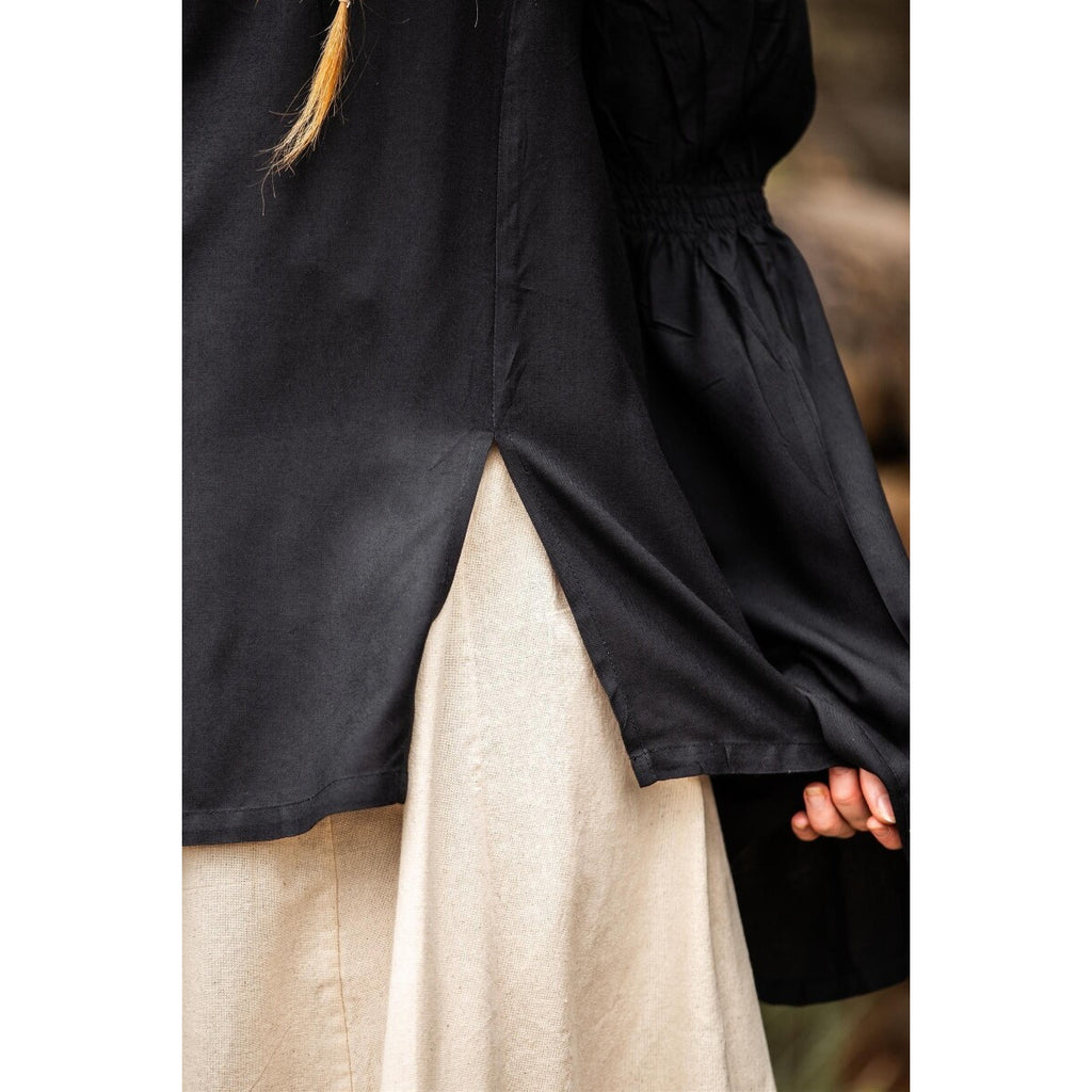 Immagine del prodotto Blusa medievale Emma nera