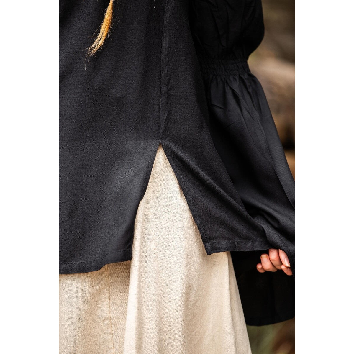 Immagine del prodotto Blusa medievale Emma nera