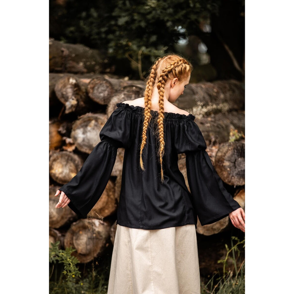 Immagine del prodotto Blusa medievale Emma nera