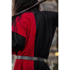 Image produit Tabard médiéval Frederick noir-rouge