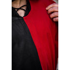 Immagine del prodotto Sopravveste medievale nero-rosso