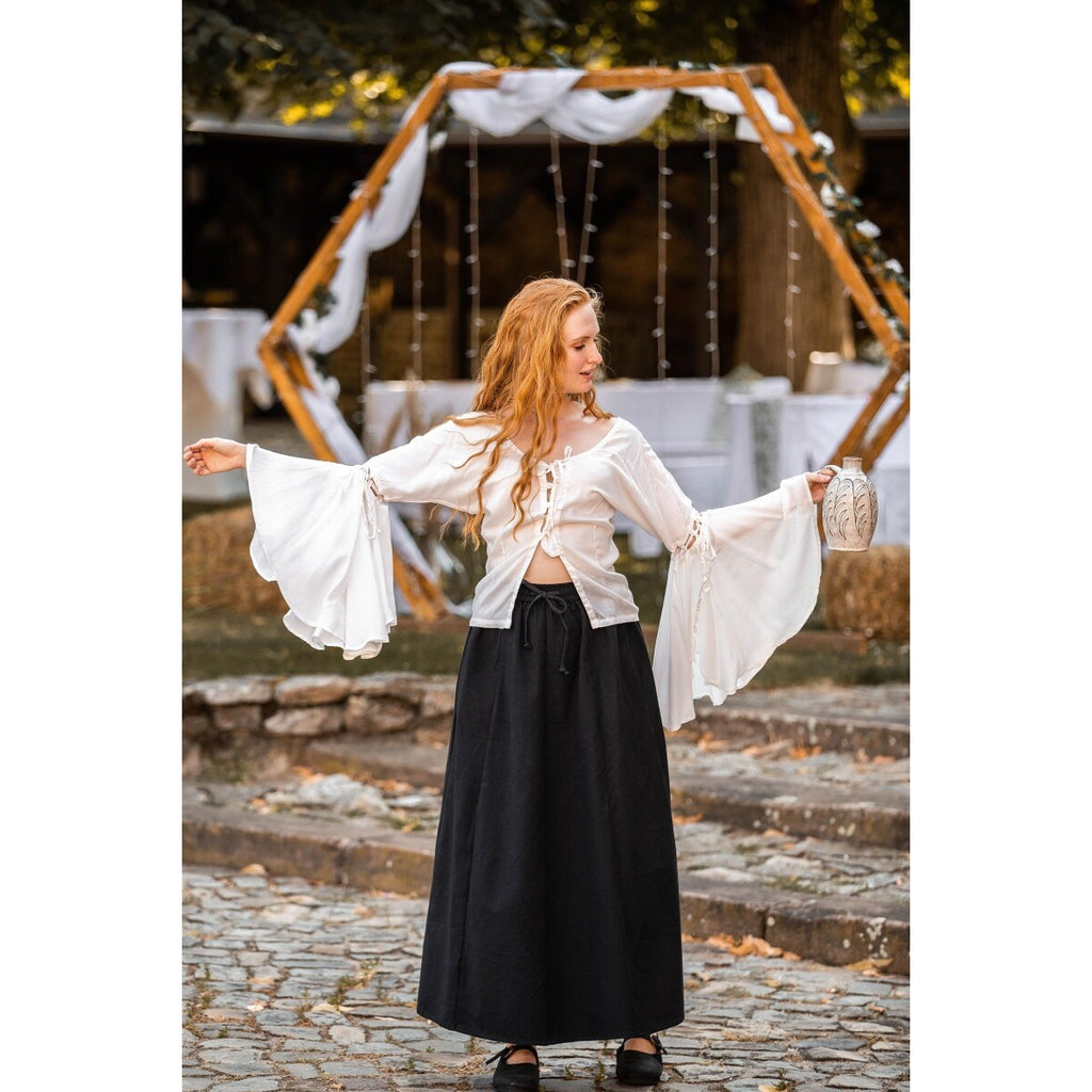 Immagine del prodotto Blusa medievale Carmen bianca