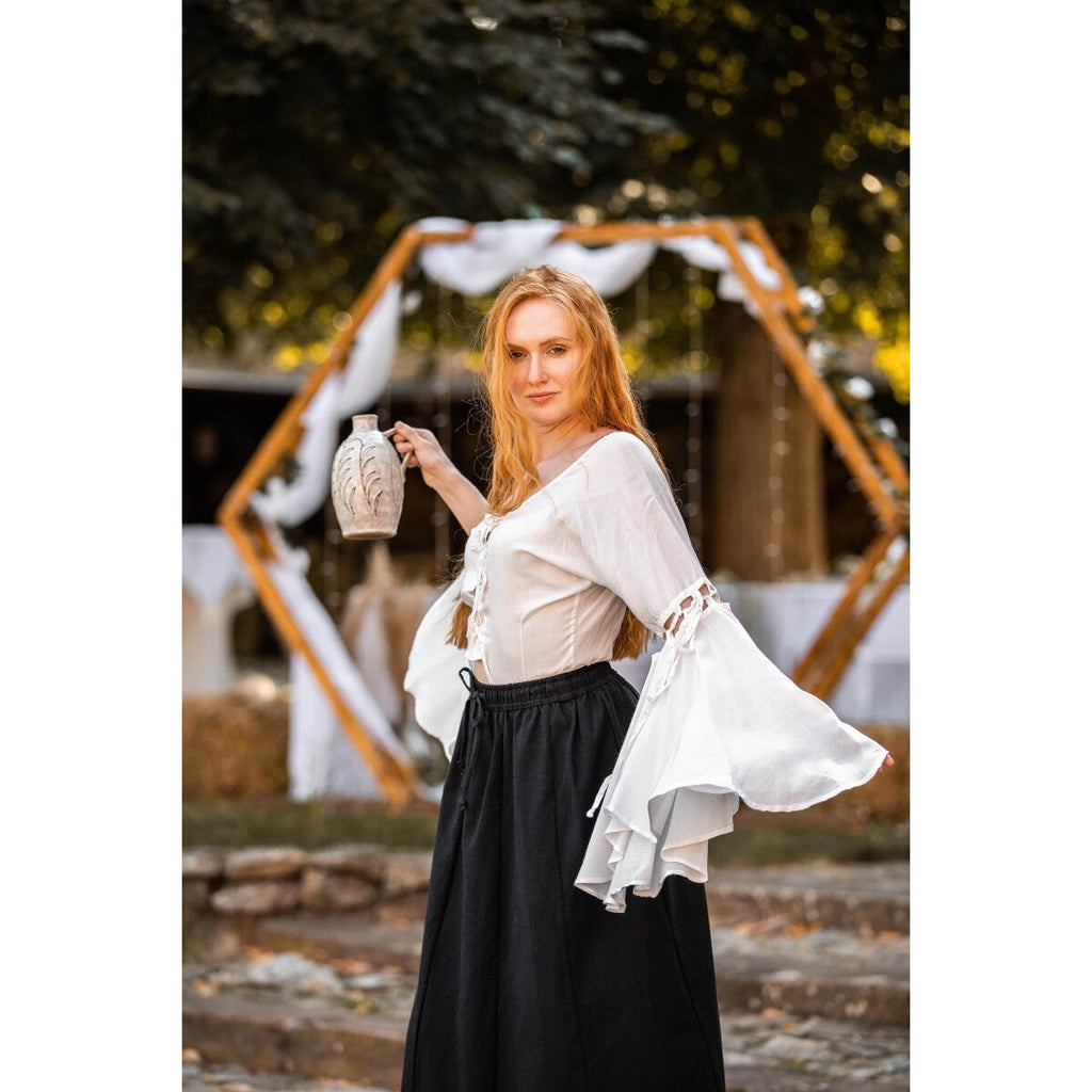 Immagine del prodotto Blusa medievale Carmen bianca