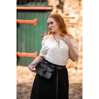 Immagine del prodotto Blusa medievale a maniche corte Otilia beige